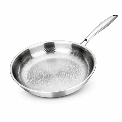 Tiefe Sauteuse aus Edelstahl